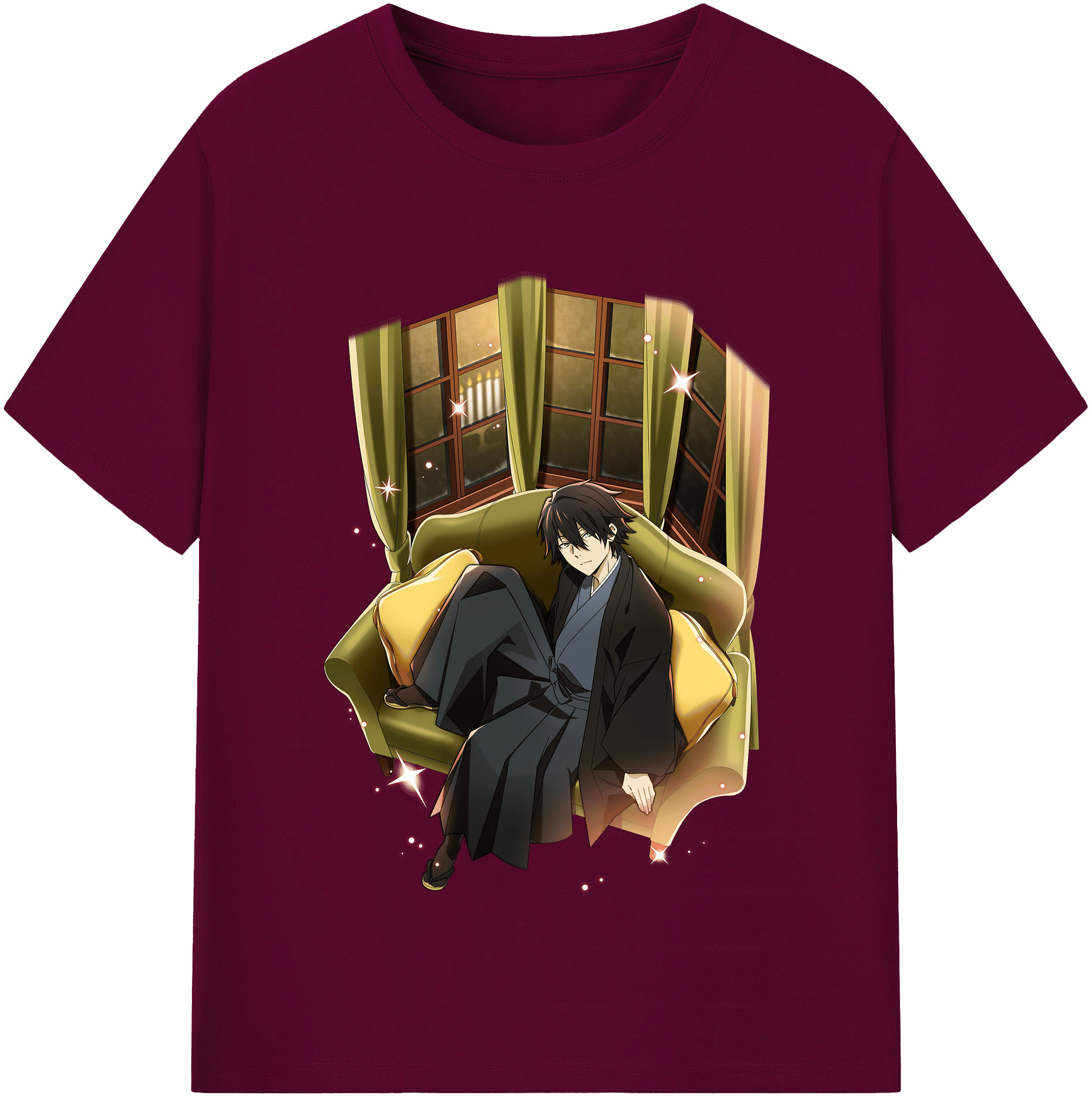 （画像用） 文豪ストレイドッグス Bungo Stray Dogs レディースカジュアルプリントTシャツ（綿100％）